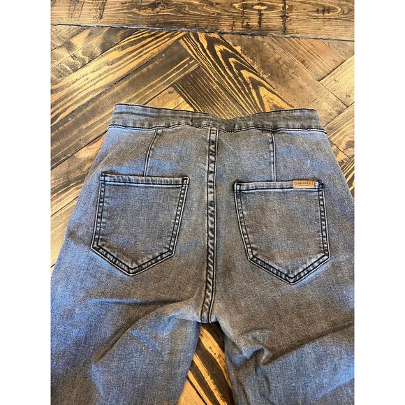 Rock & Roll Denim Bargain Button Bell Jeans Stretch Women 27x30  Cowgirl Western - Picture 9 of 11